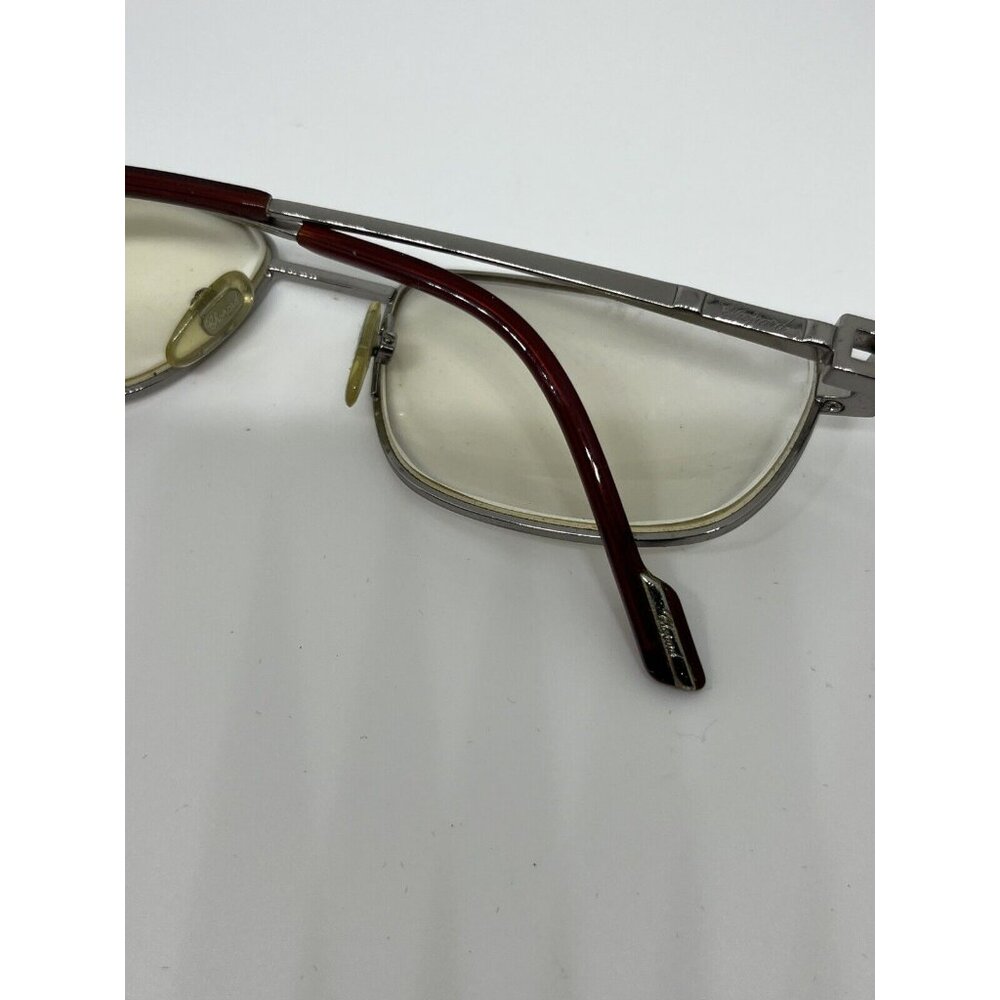 Chopard Men’s Eyeglasses VCH527 Metal Frame Full Rim Silver Classy 53-17 140 - Picture 6 of 11